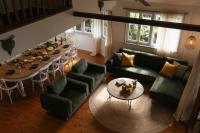 Setusvæði á Seednest A-frame Treehouse Forest View&Game Room