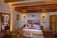 Postel nebo postele na pokoji v ubytování Yaren Cappadocia