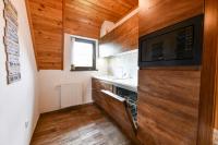 Kuchyň nebo kuchyňský kout v ubytování House Flora