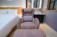Brown Dot Hotel Angangにあるベッド