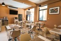 Χώρος καθιστικού στο Hotel Marañón