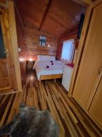 Postel nebo postele na pokoji v ubytování Çakıl Restoran ve Bungolov