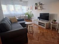 Televízia a/alebo spoločenská miestnosť v ubytovaní "Apartment Zagreb Idila Center", with a balcony, speed WiFi