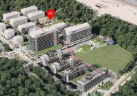 Budova, v ktorej sa apartmánový hotel nachádza