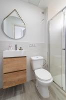 A bathroom at Studio El Secretario