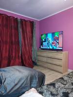 TV a/nebo společenská místnost v ubytování oll appartmant only for you