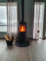 Moderne villa ved havet 3 soverom og 2 badの見取り図または間取り図