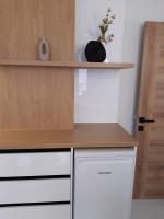 Kuchyň nebo kuchyňský kout v ubytování Villa Vitosha Apartments