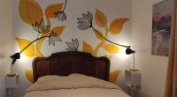 Posteľ alebo postele v izbe v ubytovaní Appartement cosy, au calme, axe Annecy - Genève