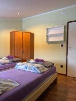 Posteľ alebo postele v izbe v ubytovaní Rancho Panderoza