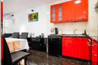Kuchyň nebo kuchyňský kout v ubytování Apartment Suite Theater