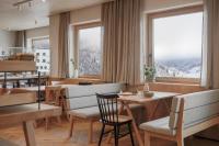 Posezení v ubytování biYou Ecoquartier in den Bergen