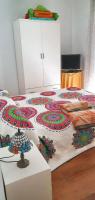 A television and/or entertainment centre at Spacious apartment with mountain view in Tabernas, 99 sqm