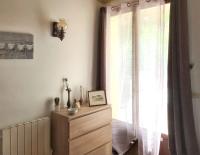 Posteľ alebo postele v izbe v ubytovaní Maison de charme à Vachères avec jardin et vue montagne