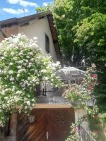 Ogród w obiekcie Maison de charme à Wuenheim avec jardin et terrasse
