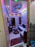 Postel nebo postele na pokoji v ubytování City centre Nile Breeze Aswan