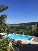 Basen w obiekcie Maison avec vue exceptionnelle et piscine privative lub w pobliżu
