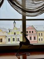 Půdorys ubytování Apartmány Třeboň BÍLÝ BERÁNEK