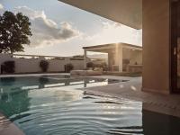 Bazén v ubytovaní Vorto Luxury Villas, a Signature Island Retreat, By ThinkVilla alebo v jeho blízkosti