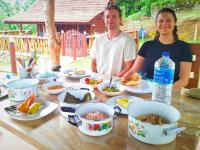 Jídlo v vily nebo okolí