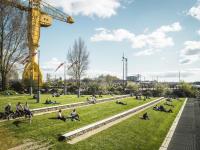 Vonkajšia záhrada v ubytovaní Appartement confortable au cœur de Nantes