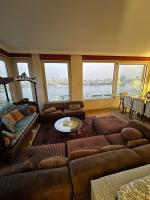 Posezení v ubytování Royal Nile view 2BR