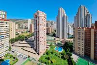 A general view of Benidorm or a view of the city taken from Az apartmant