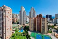 A general view of Benidorm or a view of the city taken from Az apartmant
