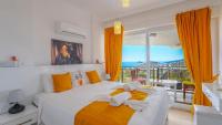 Postel nebo postele na pokoji v ubytování Kalkan 3 Bedroom Apartment - 7760