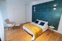 Postel nebo postele na pokoji v ubytování Lujoso y amplio apartamento con parking incluido