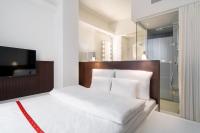 Ruby Louise Hotel Frankfurtにあるベッド