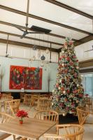 Χώρος καθιστικού στο Hotel Casa María