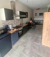 Kuchyň nebo kuchyňský kout v ubytování Casa Gran Vista de Alora