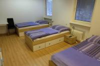 Łóżko lub łóżka w pokoju w obiekcie Montagehotel Bed & Steel