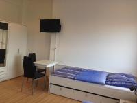 Łóżko lub łóżka w pokoju w obiekcie Montagehotel Bed & Steel