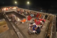 De plattegrond van Hotel Mandawa Haveli