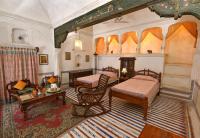 De plattegrond van Hotel Mandawa Haveli