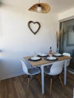 Plan piętra w obiekcie Les Palmiers Appartement 4 personnes 50m De La Plage Parking