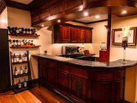 Kuchyň nebo kuchyňský kout v ubytování Plaza Grande Hotel