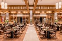 Restaurace v ubytování 濮院时尚古镇濮锦大酒店