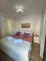 Postel nebo postele na pokoji v ubytování Apartamento Marina en Moraira