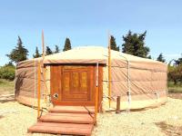 Plan piętra w obiekcie Superb yurt of Mongolian tradition in Provence