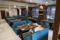 Χώρος καθιστικού στο Hotel Royal Bistro