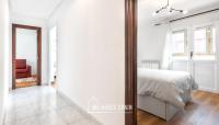 Postel nebo postele na pokoji v ubytování MyHouseSpain- Único apartamento en centro Gijón