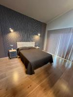 Posteľ alebo postele v izbe v ubytovaní Villa castelló salou