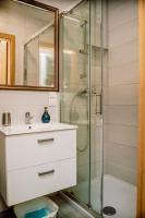 Kúpeľňa v ubytovaní Apartamenty Majer Łeba