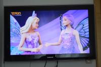 TV a/nebo společenská místnost v ubytování Gästehaus Huber