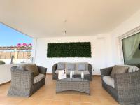 Posedenie v ubytovaní Villa Amorio a spacious modern getaway with a private heated pool & Sea Views