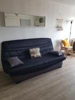 Część wypoczynkowa w obiekcie MARSEILLAN-PLAGE Appartement Coeur de sable