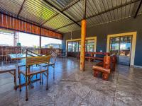 Posezení v ubytování Dingwako Lodge